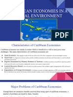 Caribbean Economies in A Global Environment