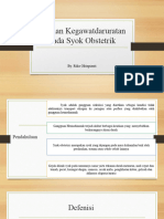 Asuhan Kegawatdaruratan Pada Syok Obstetrik