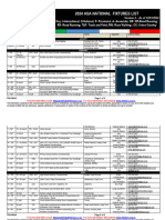 ASA 2024 Fixtures