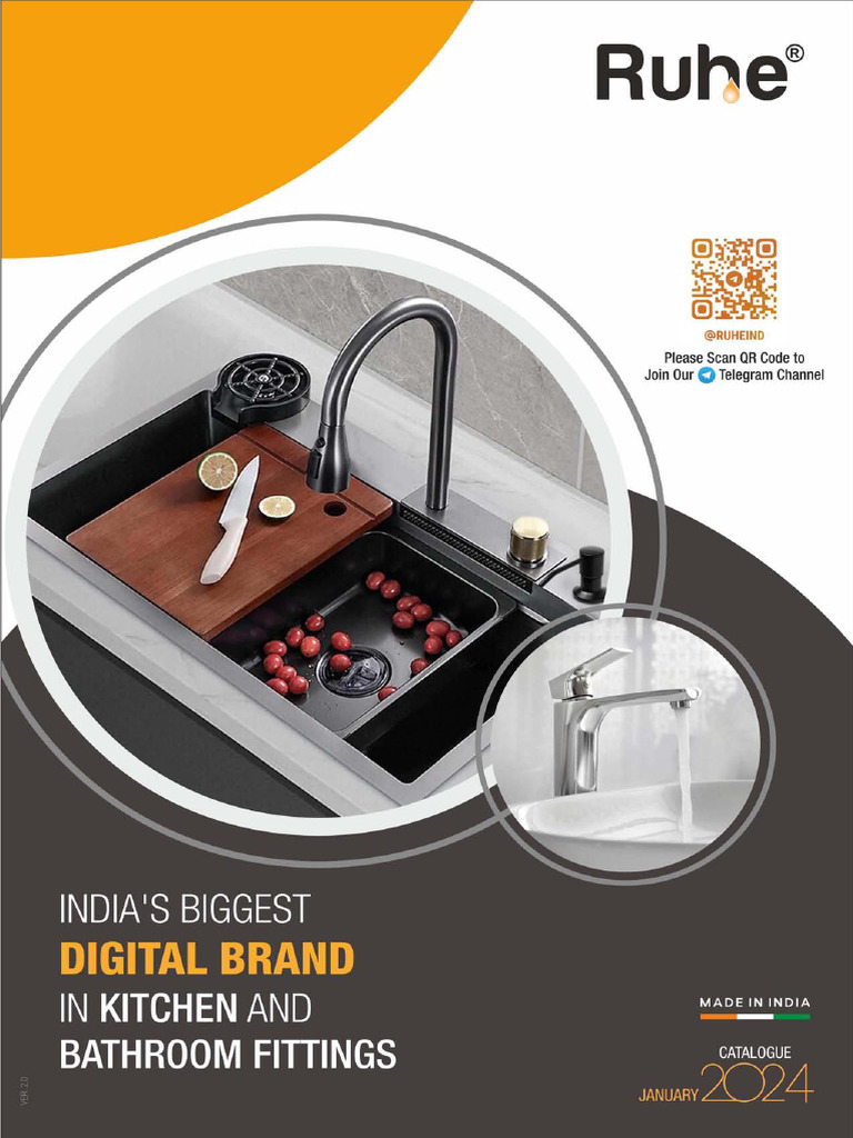 Kitchen Sinks Brass Faucets Catalogue PDF