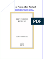 The Future Future Adam Thirlwell full download chapter