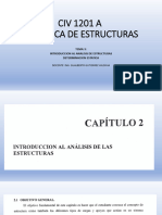 Introduccion Al Analisis de Estructuras y Determinacion Estatica