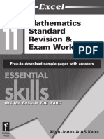 ESS Year11 Mathematics StandardRevExam Workbook Online Resource 2019