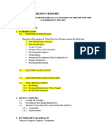 Structure of Design Report