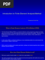 Lecture - Finite Element Method Theory