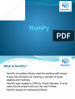 1. NumPy