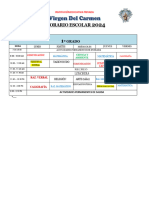 Horario 2024