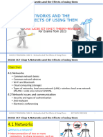 IGCSE ICT Chapter 4 - NETWORKS AND THE EFFECTS OF USING THEM