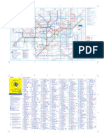 Large Print Tube Map