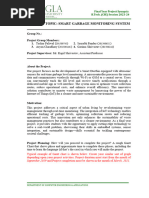 ACADEMIC CSE Project Synopsis (1) Smart Garbage Monitoring System