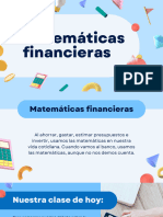 Clase Matematicas Financieras