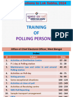 For Polling Personnel Training English