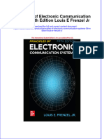 Principles of Electronic Communication Systems 5Th Edition Louis E Frenzel JR Download PDF Chapter