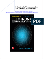 Principles of Electronic Communication Systems 5Th Edition Louis Frenzel Download PDF Chapter