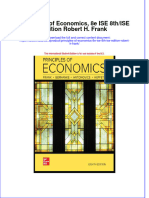 Principles of Economics 8E Ise 8Th Ise Edition Robert H Frank Download PDF Chapter