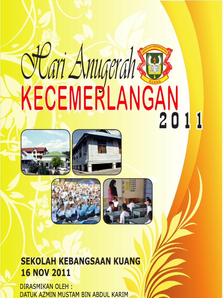 Buku Program Hari Anugerah Kecemerlangan 2011