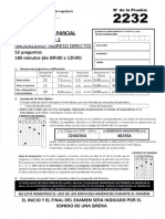 Primer Examen Parcial (Modalidad: Ingreso Directo) : CEPRE-UNI 2023-1