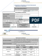 Plan de Aprendizaje Auditoría de Cumplimiento Modulo I