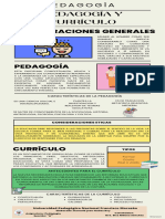 Infografia Pedagogia - Curriculo