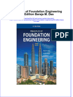 Principles Of Foundation Engineering 9Th Edition Baraja M Das download pdf chapter