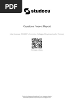 Capstone Project Report Capstone Project Report