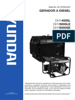 Manual Gerador Dhy4000l-800le-8000se