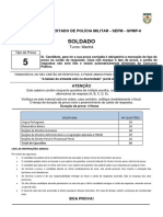 FGV 2023 PM RJ Soldado Prova Anulada Prova