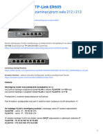 Router Tp-Link Er605 Z Vlan