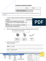 6° Guía Evaluada Algebra PIE