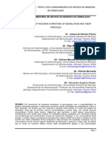 Perfil Do Consumidor de Móveis de Madeira de Demolição