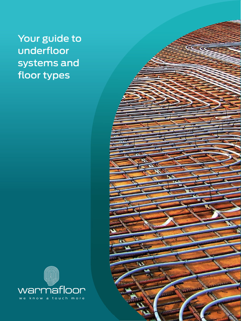 Underfloor Heating System Guide | PDF | Thermal Insulation | Concrete