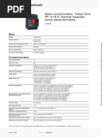 DATASHEET GUARDAMOTOR Schneider Electric - TeSys-GV2 - GV2ME16