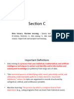 Unit 3 - Data Science, Machine learning