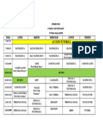 Horario 2024 - Dalia Final