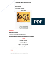 Actividades de Música 7º Grado