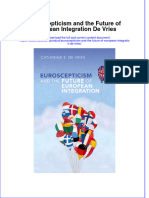 Euroscepticism And The Future Of European Integration De Vries full chapter