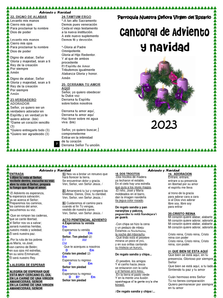 Actividades de Adviento para Niños | PDF | María, madre de Jesús | Navidad