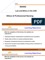 WEEK 6 - Ethics & Professional Nursing