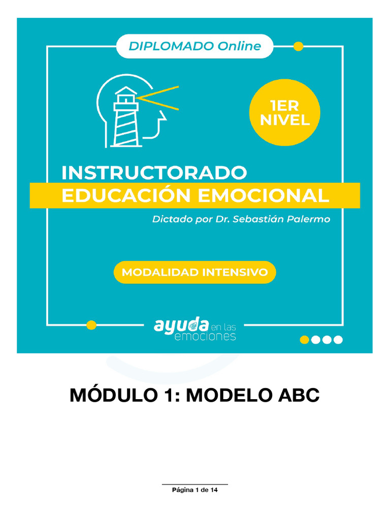 ABC de las Emociones en la Educación | PDF | Las emociones | Pensamiento