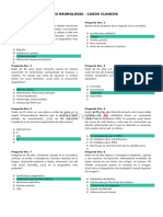 Neurología - Banco de Preguntas - Caso Clínico - Con Claves