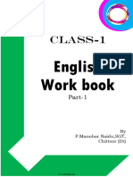 1st CLASS ENGLISH WORKBOOK