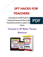 Jha Keshav - ChatGPT Hacks for Teachers - 2023