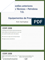 Questões AT - Equipamentos de Processo