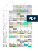 Horario 2024