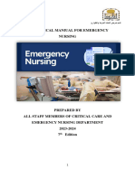 Emergenc of Critical Care Nursing 2023-2024