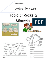Rocks and Minerals Practice Packet
