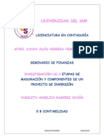 Investigación No-2 SEMINARIO DE FINANZAS RAMIREZ YAMILETH