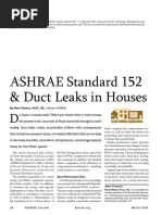 2005 03 ASHRAE Standard 152 & Duct Leaks in Houses - Modera