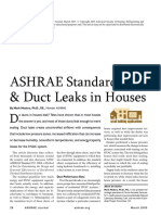 2005 03 ASHRAE Standard 152 & Duct Leaks in Houses - Modera