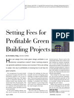 2005 04 Setting Fees For Profitable Green Building Projects - McGinn